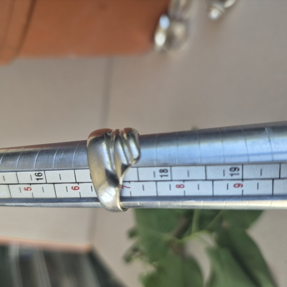 925 Sterling Silver Women's Ring Size 6.75 - Picture 6 of 7